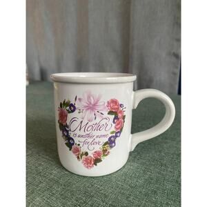 Vintage American Greetings Mother’s Day Mug Pink Roses & Heart Floral Coffee Cup